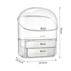 Makeup Organizer with Drawer Storage Organizer | Transparent Plastic Makeup Box