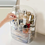 Makeup Organizer with Drawer Storage Organizer | Transparent Plastic Makeup Box