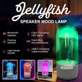 Wireless Jellyfish Mood Lamp with Bluetooth Speaker, Color Changing LED, Floating Jellyfish, Volume Control
