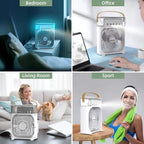 Electric Humidifier Fan – 2-in-1 Hydrating Cooling Station