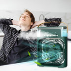 Electric Humidifier Fan – 2-in-1 Hydrating Cooling Station
