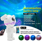 Astronaut Galaxy Star Projector Night Light with Remote Control- Bluetooth Speaker