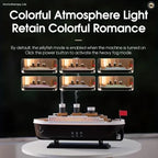 Premium Titanic Ship Humidifier – Cool Mist Aroma Diffuser & Night Light