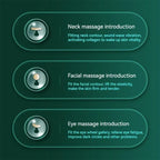 3-in-1 facial massager face lift microcurrent facial instrument anti-aging skin tightening machine facial massager