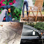 Portable High Pressure Washer with battery and 5M Tube, Wireless Car Pressure Washer Gun,
