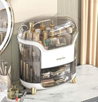 Makeup Organisers with Dust-Proof Cover | Premium Storage Box